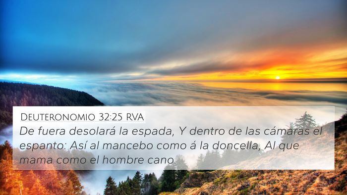 Deuteronomio 32:25 RVA Bible Verse Image