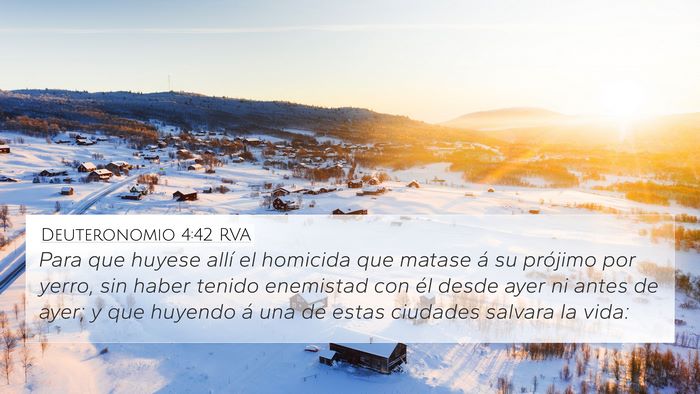 Deuteronomio 4:42 RVA Bible Verse Image