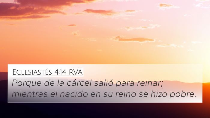 Eclesiastés 4:14 RVA Bible Verse Image