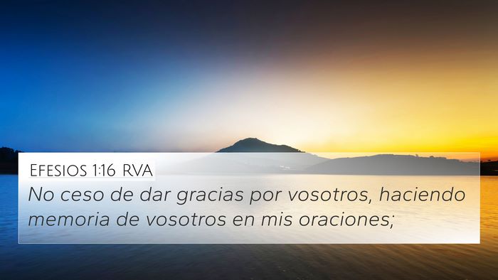 Efesios 1:16 RVA Bible Verse Image