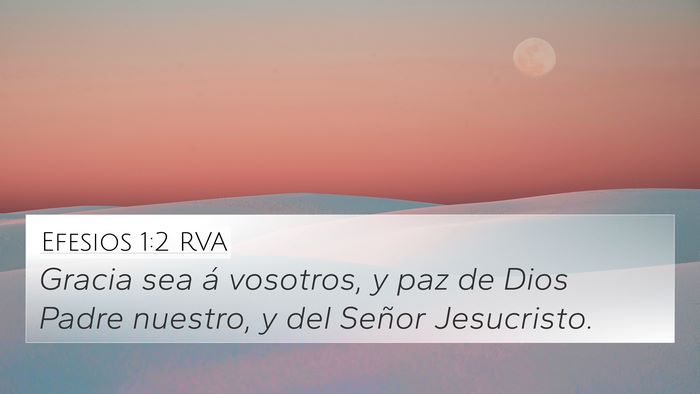 Efesios 1:2 RVA Bible Verse Image