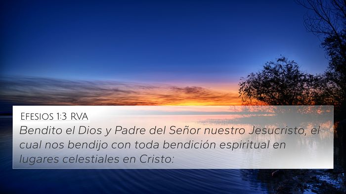 Efesios 1:3 RVA Bible Verse Image