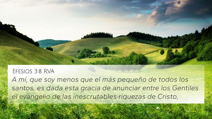 Efesios 3:8 RVA Bible Verse Image