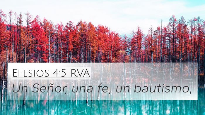 Efesios 4:5 RVA Bible Verse Image