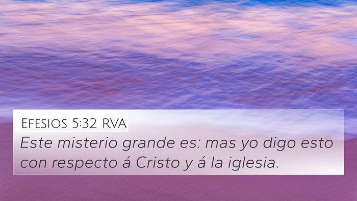 Efesios 5:32 RVA Bible Verse Image