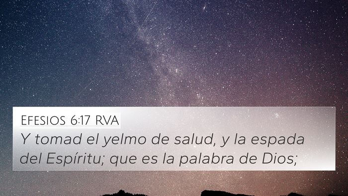 Efesios 6:17 RVA Bible Verse Image