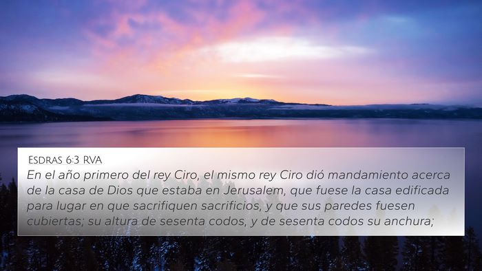 Esdras 6:3 RVA Bible Verse Image