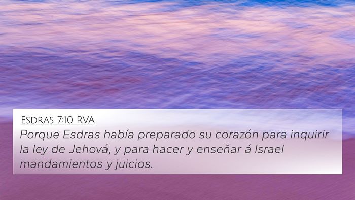 Esdras 7:10 RVA Bible Verse Image
