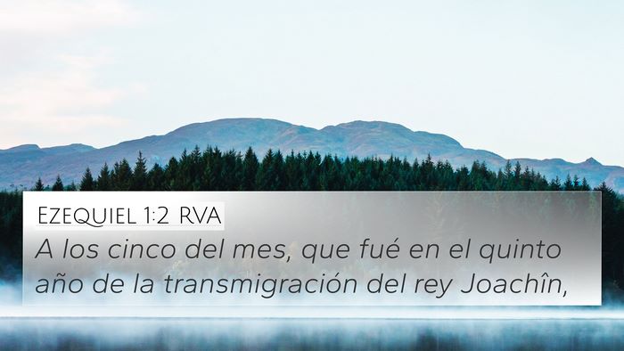 Ezequiel 1:2 RVA Bible Verse Image