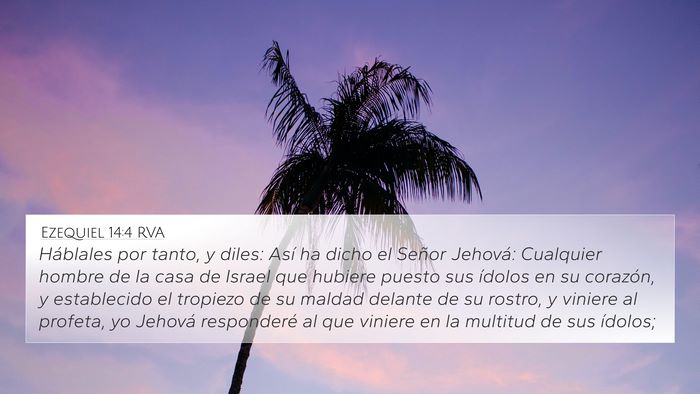 Ezequiel 14:4 RVA Bible Verse Image