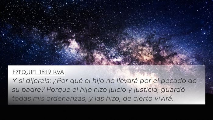 Ezequiel 18:19 RVA Bible Verse Image