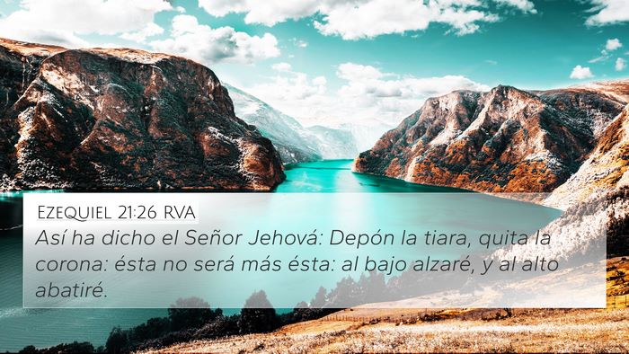 Ezequiel 21:26 RVA Bible Verse Image