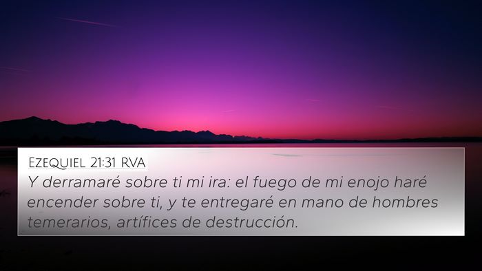 Ezequiel 21:31 RVA Bible Verse Image