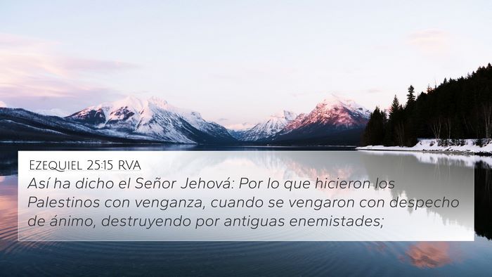 Ezequiel 25:15 RVA Bible Verse Image