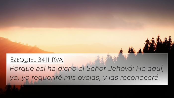 Ezequiel 34:11 RVA Bible Verse Image