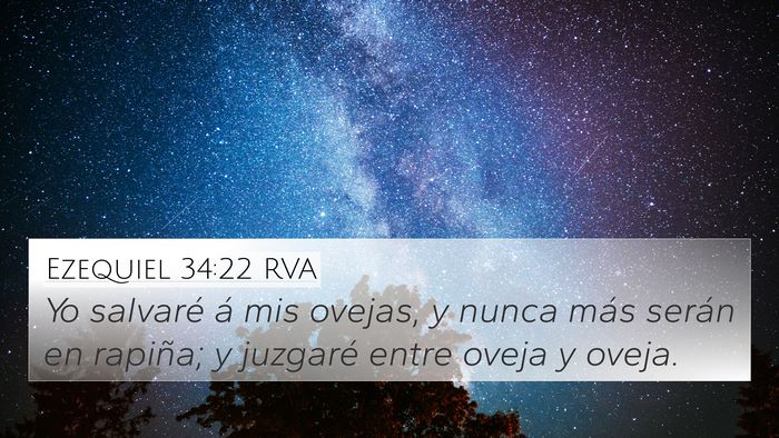 Ezequiel 34:22 RVA Bible Verse Image