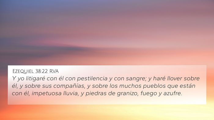 Ezequiel 38:22 RVA Bible Verse Image