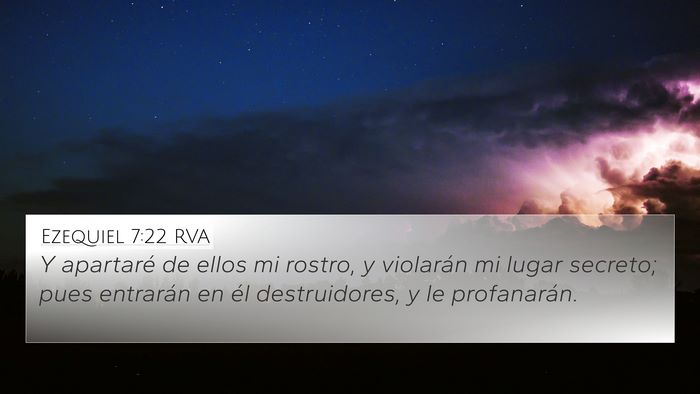 Ezequiel 7:22 RVA Bible Verse Image