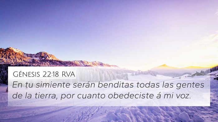 Génesis 22:18 RVA Bible Verse Image