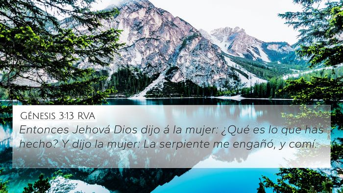 Génesis 3:13 RVA Bible Verse Image