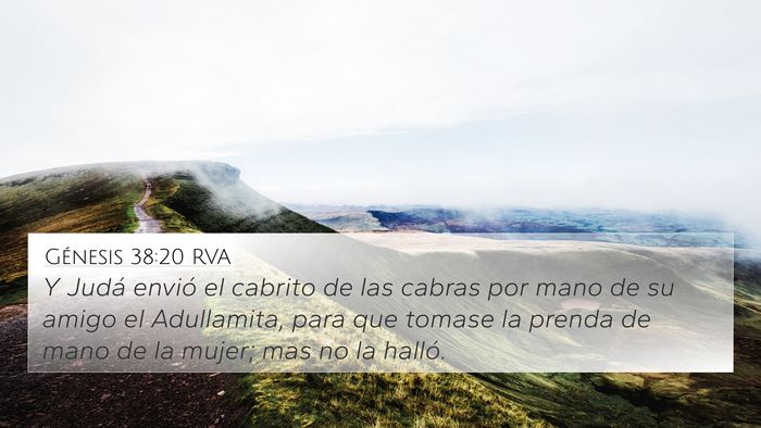 Génesis 38:20 RVA Bible Verse Image