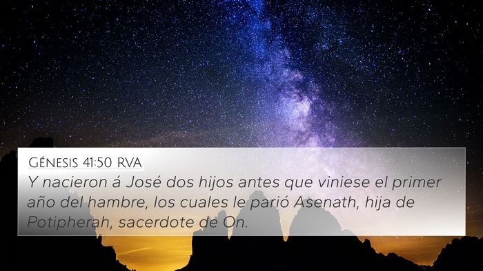 Génesis 41:50 RVA Bible Verse Image