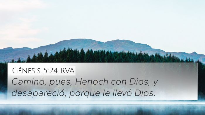 Génesis 5:24 RVA Bible Verse Image