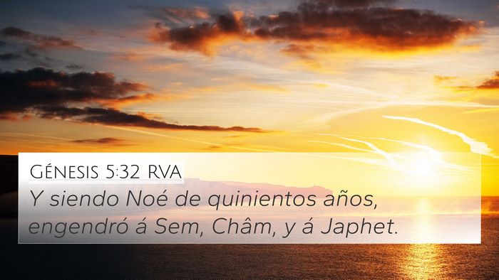 Génesis 5:32 RVA Bible Verse Image