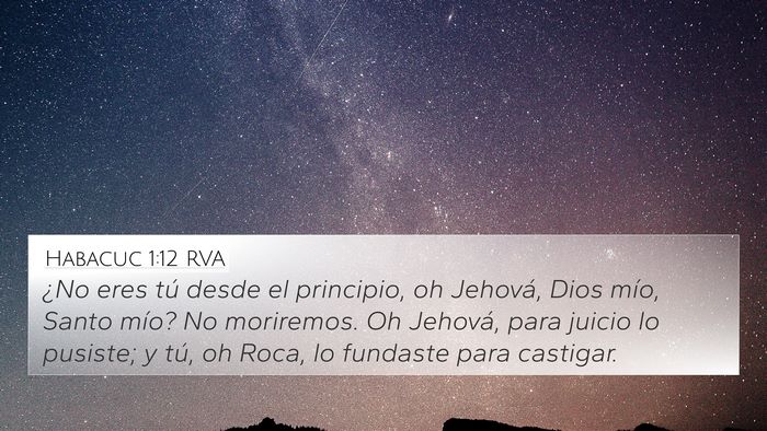 Habacuc 1:12 RVA Bible Verse Image