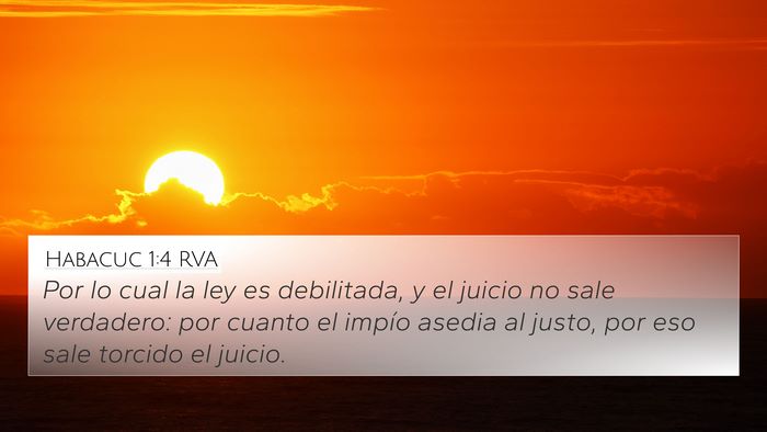 Habacuc 1:4 RVA Bible Verse Image