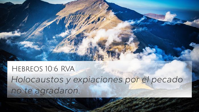 Hebreos 10:6 RVA Bible Verse Image