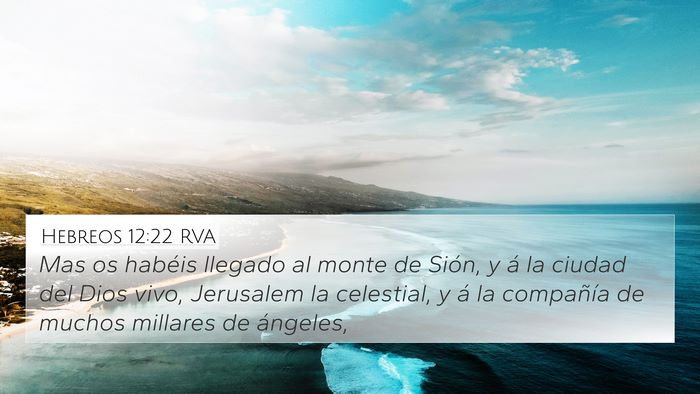 Hebreos 12:22 RVA Bible Verse Image