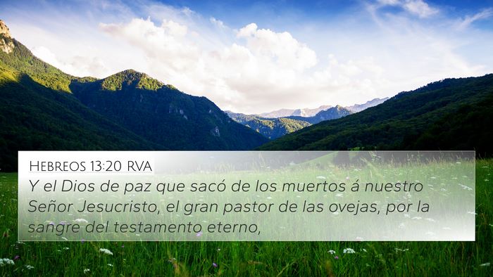 Hebreos 13:20 RVA Bible Verse Image