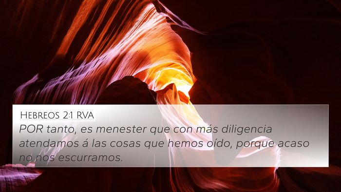 Hebreos 2:1 RVA Bible Verse Image