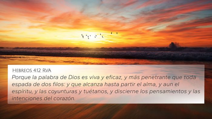 Hebreos 4:12 RVA Bible Verse Image