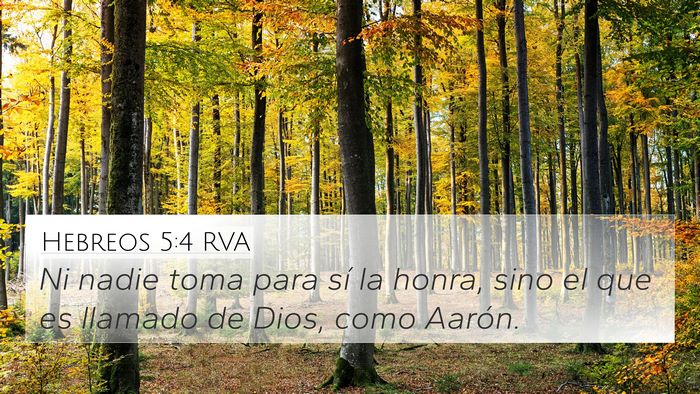 Hebreos 5:4 RVA Bible Verse Image