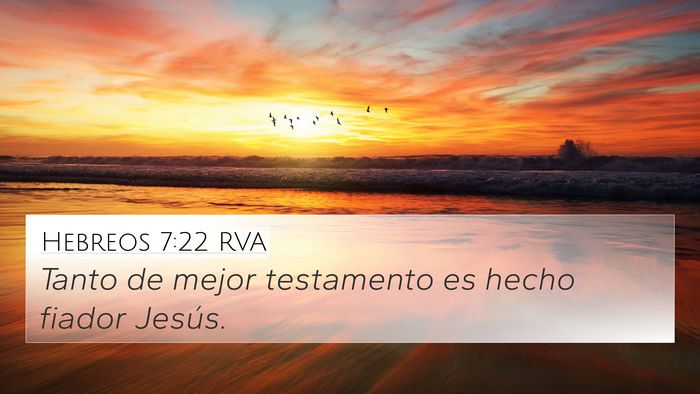 Hebreos 7:22 RVA Bible Verse Image