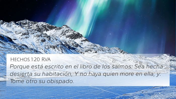 Hechos 1:20 RVA Bible Verse Image