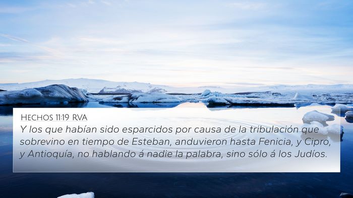 Hechos 11:19 RVA Bible Verse Image