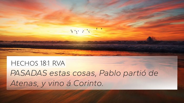 Hechos 18:1 RVA Bible Verse Image
