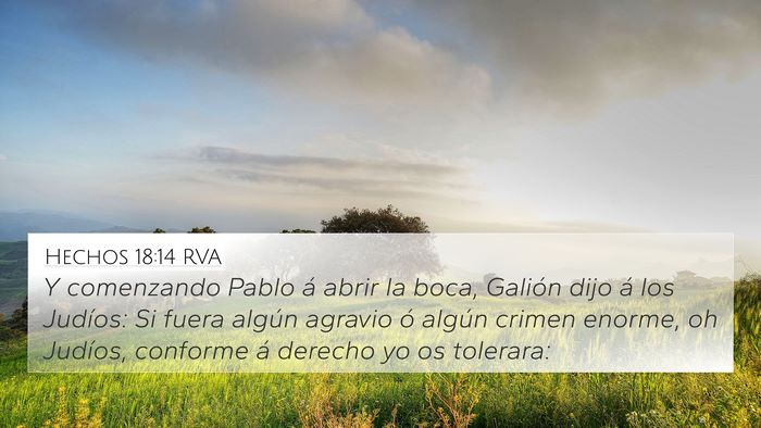 Hechos 18:14 RVA Bible Verse Image