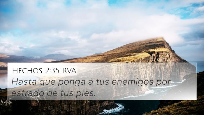 Hechos 2:35 RVA Bible Verse Image