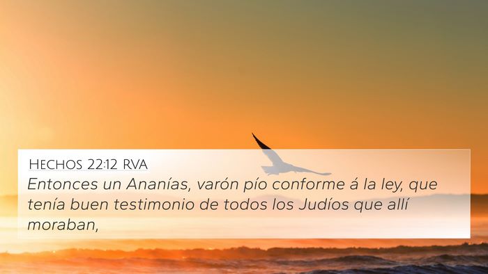 Hechos 22:12 RVA Bible Verse Image