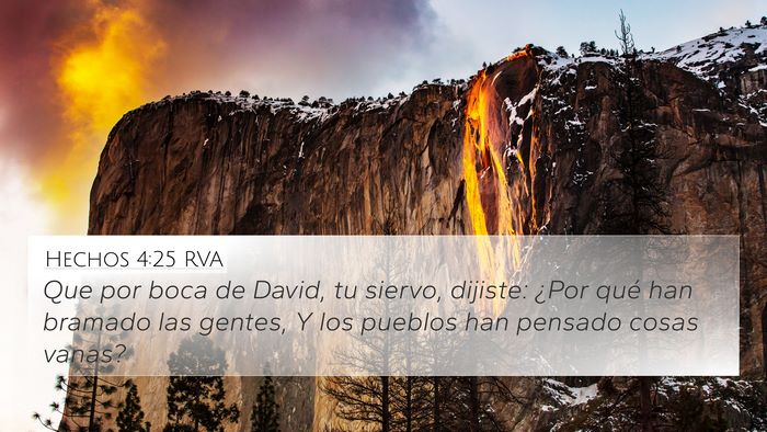 Hechos 4:25 RVA Bible Verse Image