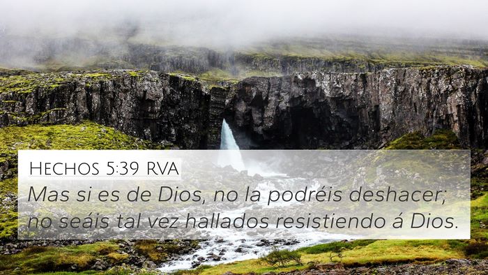 Hechos 5:39 RVA Bible Verse Image