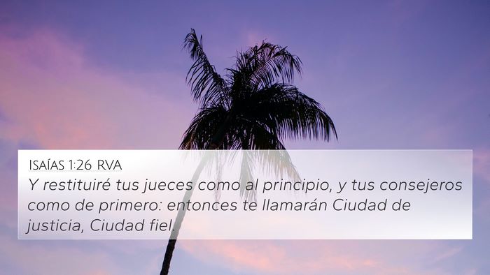 Isaías 1:26 RVA Bible Verse Image