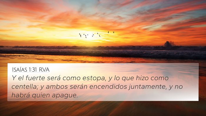 Isaías 1:31 RVA Bible Verse Image
