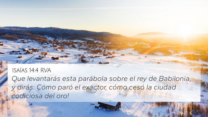 Isaías 14:4 RVA Bible Verse Image