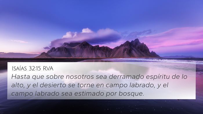 Isaías 32:15 RVA Bible Verse Image