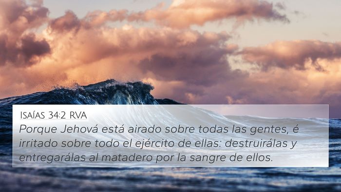 Isaías 34:2 RVA Bible Verse Image